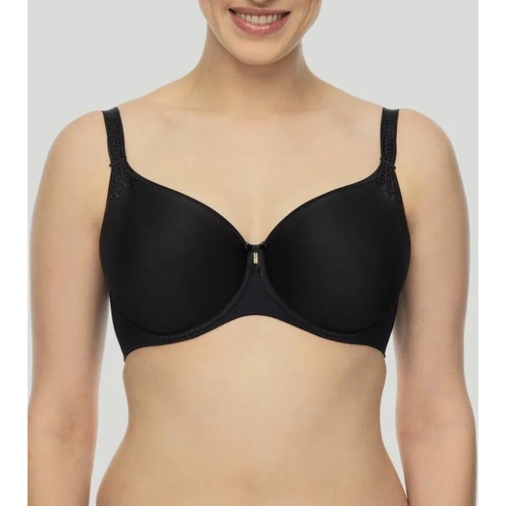 Corin Virginia Spacer Bra Women 34D Black Lace Strap Underwire Classic Luxury